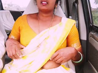 Indian maid car sex telugu dirty talks part - A