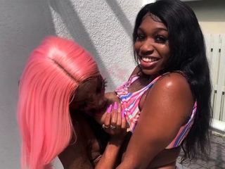 Ebony girls caught masturbating Black and Ebony