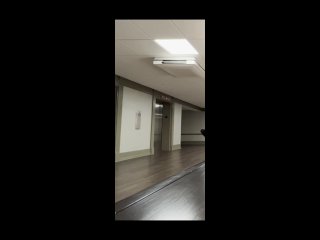 Fucking Sabrina in a hotel hallway & she plays with her pussy