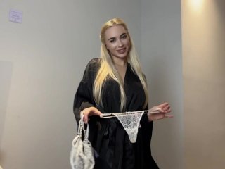 Sweet Pussy - Try-On by Hot Blonde Goddess