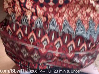 AuntXXX Batik Sarong with big tits (Full & Uncen in Fansly @BbwThaixxx) 23min