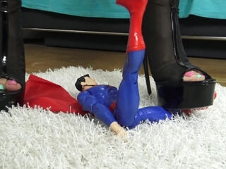 Superman Crush Cruel Reell Crushes Superman Symbolically for All Men