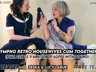 Nympho Retro Housewives - Seska